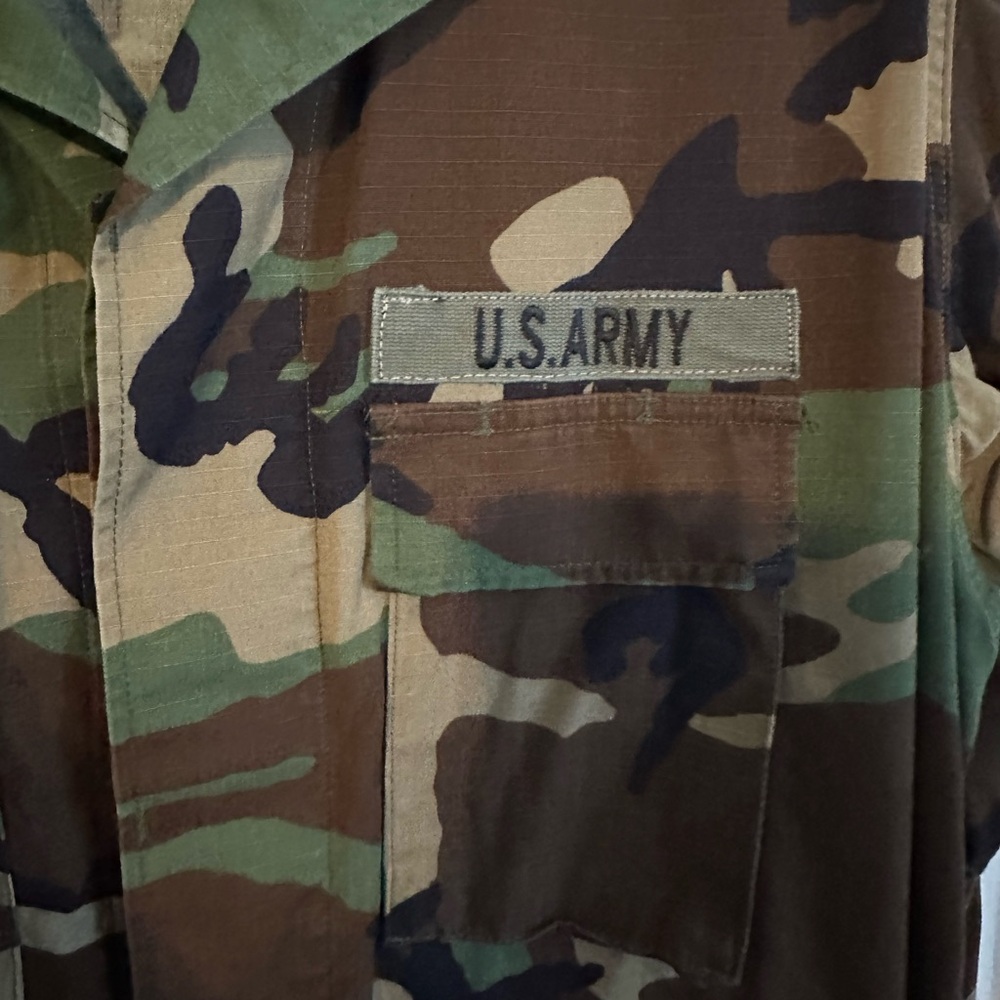 Camo Pattern Army Jacket - Picture 4 of 5